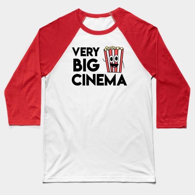 Very Big Cinema - Denglisch Joke Baseball T-Shirt by DenglischQuotes